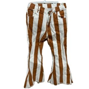 Boutique Striped Boot Cut Jeans Size 8-9T